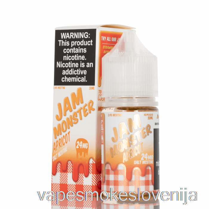 Vape Petrol Apricot - Marmelada Pošastne Soli - 30ml 24mg